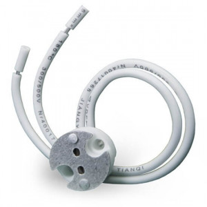 Porcelain bases MR16, MR11, GU5.3, G4, GX5.3, G6.35, GY6.35