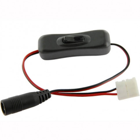 Switch plus cord fitted with female jack connector and 8mm clip-connect box. Switch plus cord fitted with female jack connector and 8mm clip-connect box.