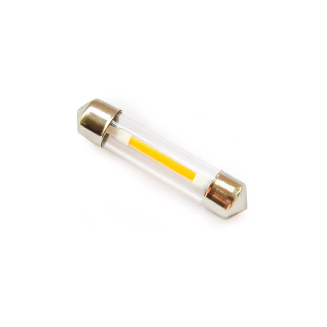 Ampoule navette C5W filament LED longueur de 31 mm