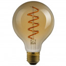 Ampoule sphérique Filament LEDs Spectra color 515 Lumens 