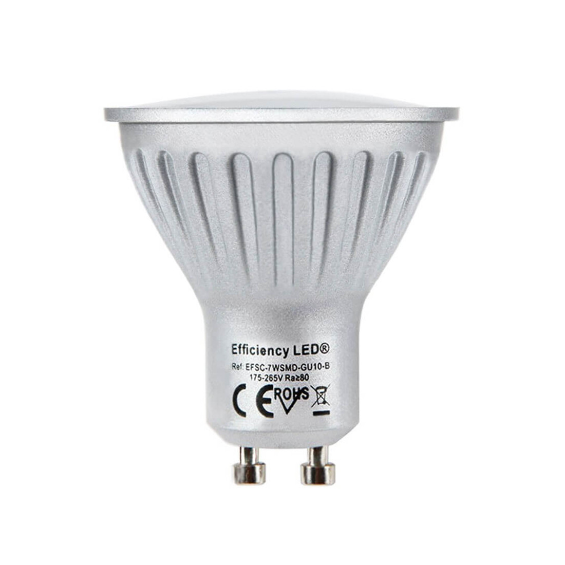 Spot 6W effets lumineux colorés ampoule à led GU10 connexion 220V COULEUR  ROUGE