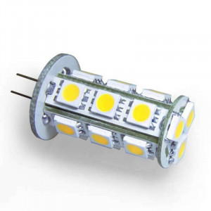 Ampoule 18 leds type 5050 SMD 12 volts culot G4