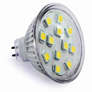Ampoule 12 leds SMD MR16