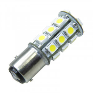 Ampoule 24 leds SMD - Bay15 D bipolaire - 12 volt