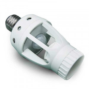 On/off socket - presence detection E27 base