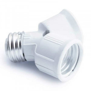 E27 lampholder with double E27 bases