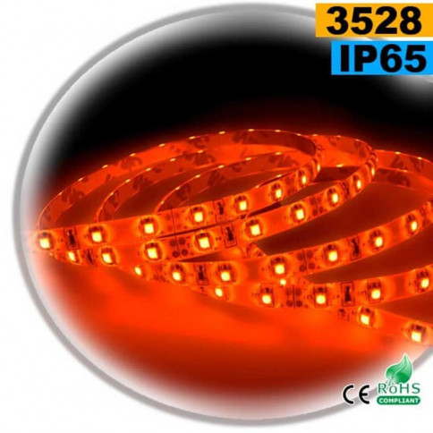 Strip 60 LEDS Red 5m self-adhesive flexible roll