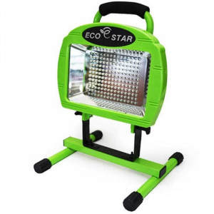 180 LED spotlight on rechargeable battery