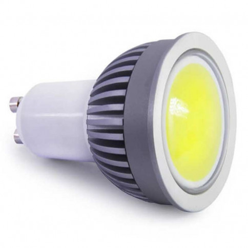 Ampoule LED GU10 high power mono COB - 452 Lumens