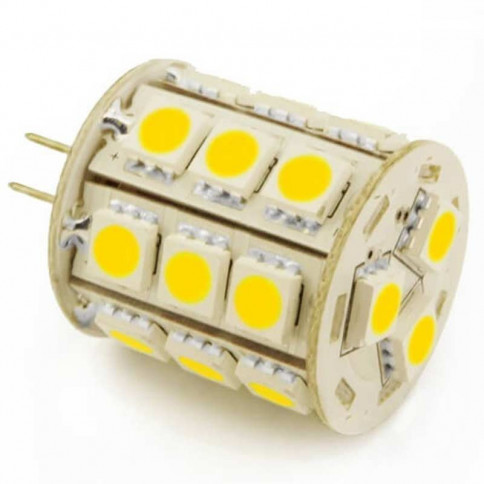Ampoule 24 LED type 5050 SMD 12 volts culot G4