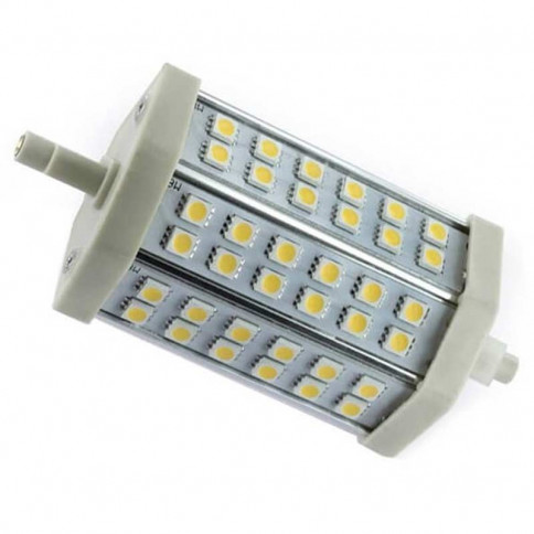 Ampoule LED R7s équipée de 36 LED SMD longueur 118mm