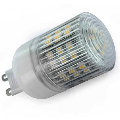 Ampoule 48 LED SMD type 3528 Culot G9 avec diffuseur