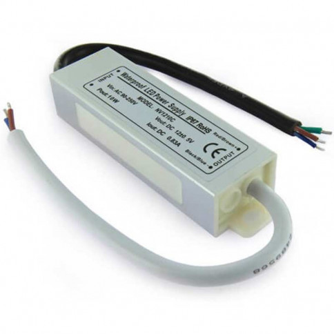 Alimentation LED Transformateur 12 volts - 10 watts étanche