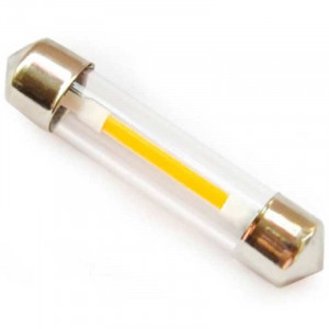 Ampoule navette C5W filament LED longueur de 36 mm