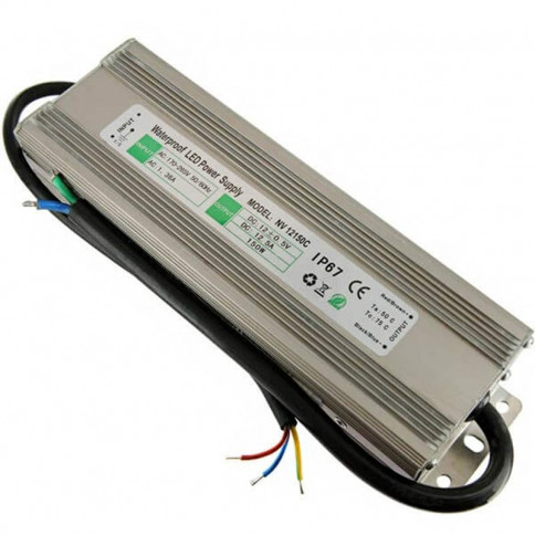 Transformateur 12 volts - sortie unique de 150 watts IP67