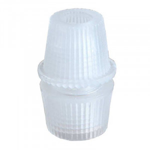 Embout presse étoupe pour tube M10 couleur transparent