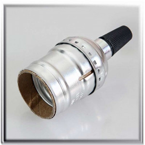  E27 antique grey vintage style screw lampholder