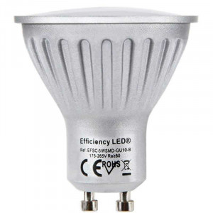 Amazing LED GU10 - Spectra Color 327 Lumens 5 w → 50 watts