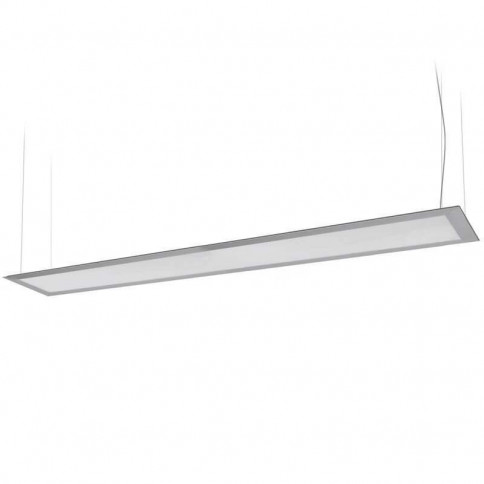 Panneau lumineux LEDs suspendu par câbles 40 watts 160 x 1200 mm