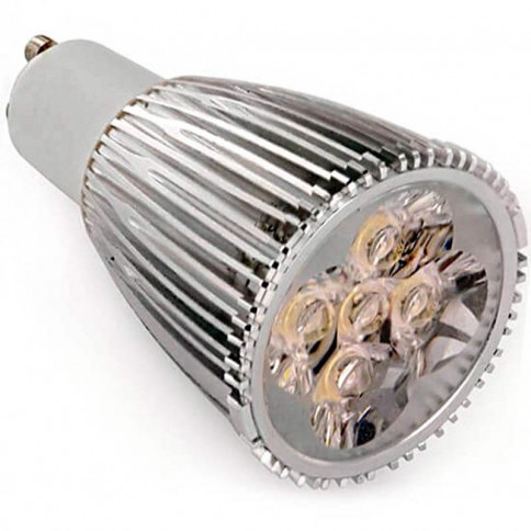 Led bulb 5 X 1 watts High power DIMMA-LED GU10