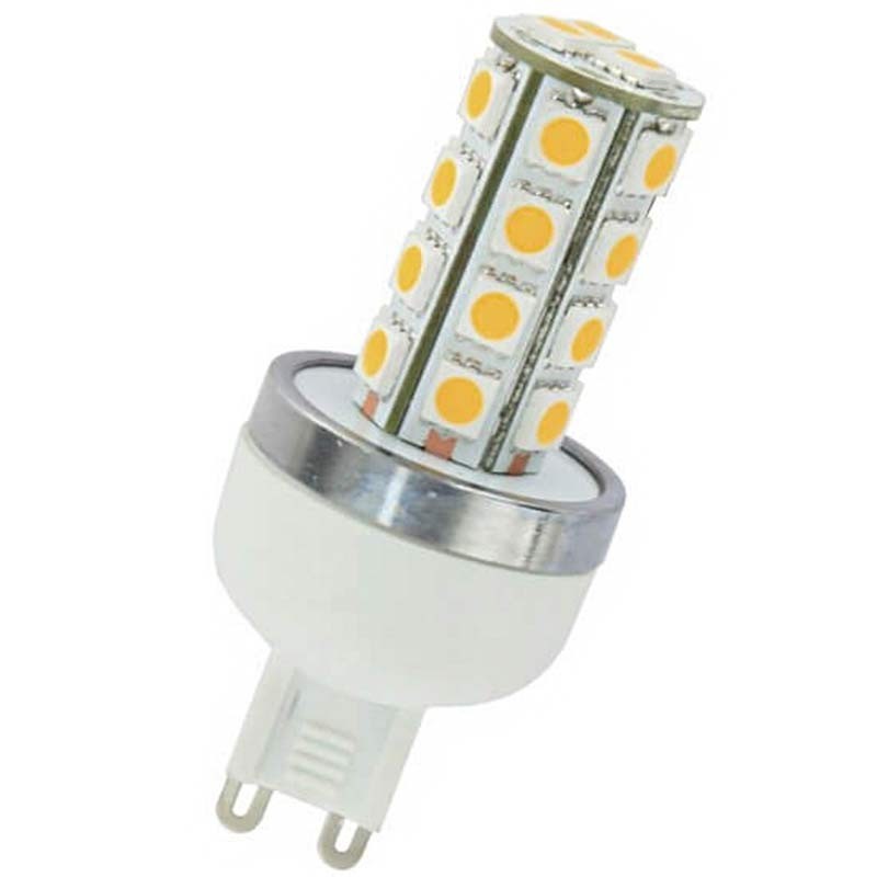 Ampoule 27 LED type 5050 SMD 230 volts culot G9