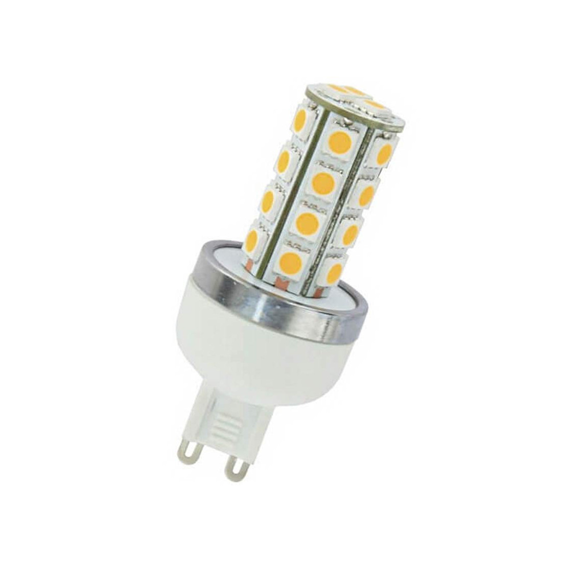 Ampoule 27 LED type 5050 SMD 230 volts culot G9