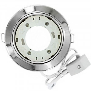 GX53 recessed spotlight silver