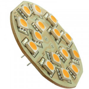 15 SMD LEDs - 10 to 30 volts G4 coaxial base