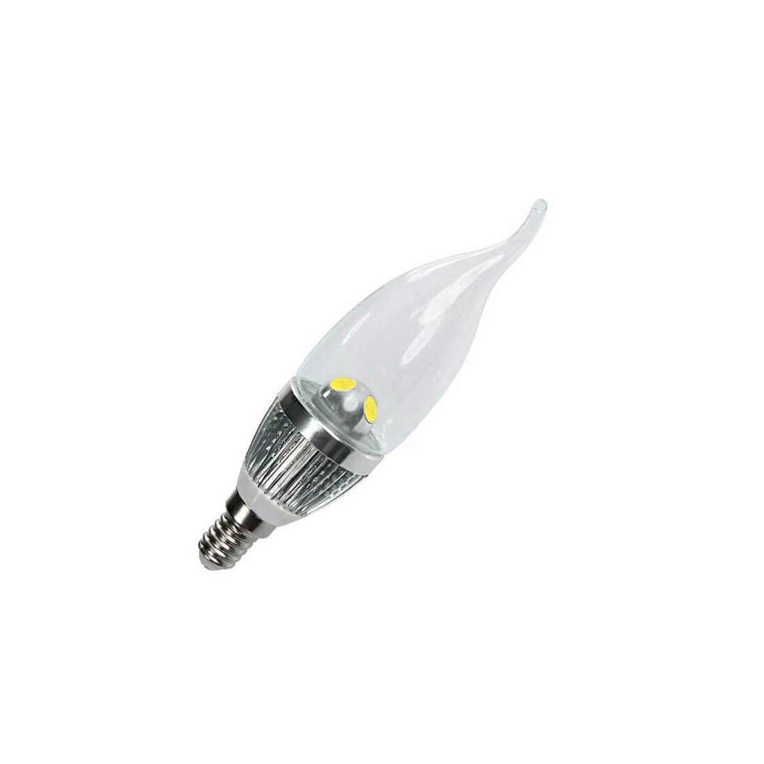 Ampoule LED Flamme coup de vent E14 3x1 watt