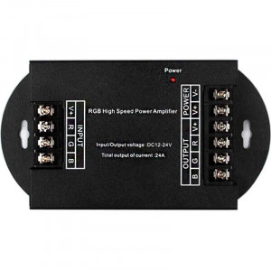 Amplificateur de signal LED RGB - 24 ampères
