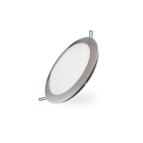 Panneau lumineux LEDs encastré ultra plat 12W diamètre 180mm