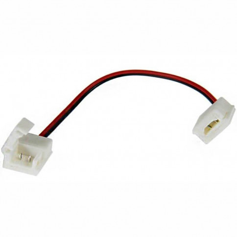 Deux boitiers de raccordement Clips-Grip connect sur câbles pour Strips LED unicolore 10mm