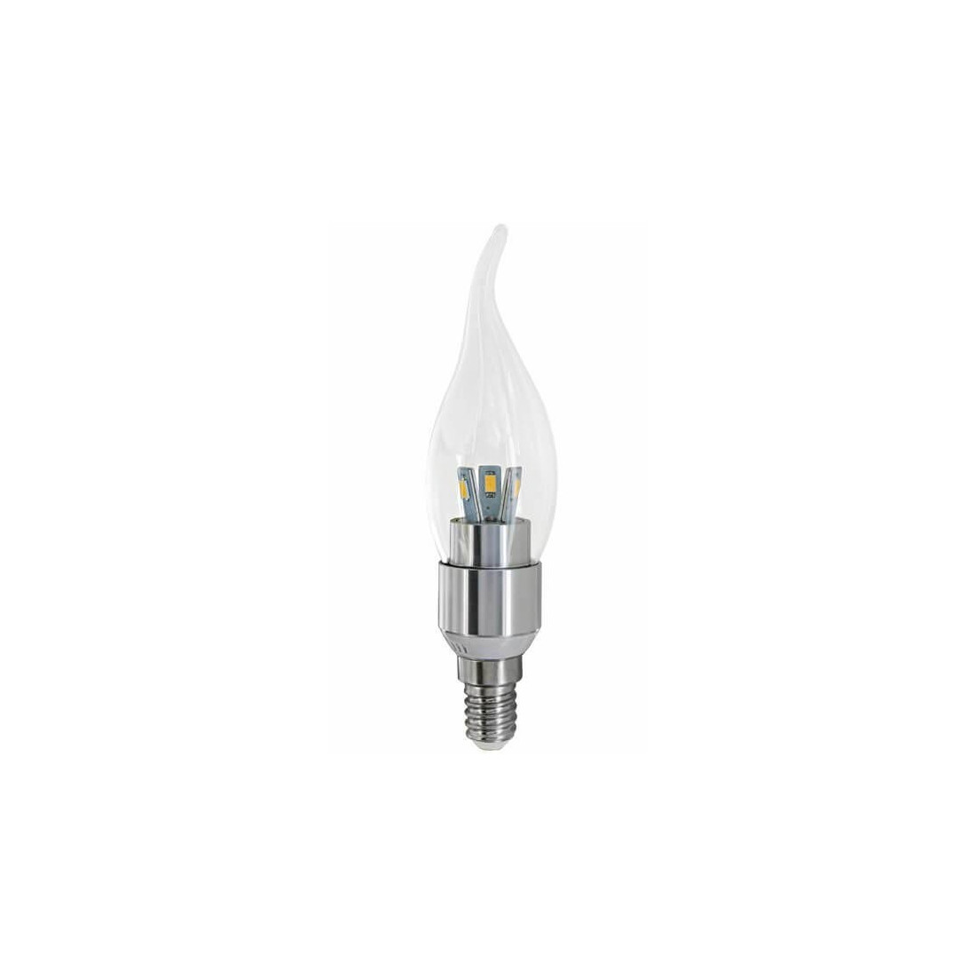 Led E14 6,5w flamme coup de vent (50w) blanc chaud 3000k - RETIF