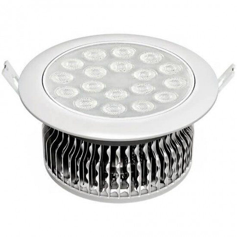 Downlight LED 18 watts encastré orientable