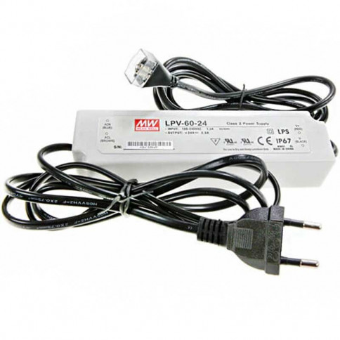  Mean Well 100 watt power supply for Clip LED strip light