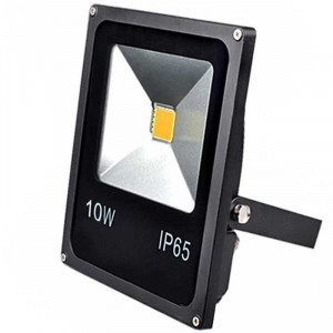 Projecteur Thin LED Mode Noir 10 watts