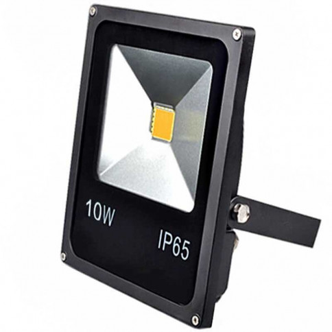  Projecteur Thin LED Mode Noir 10 watts 