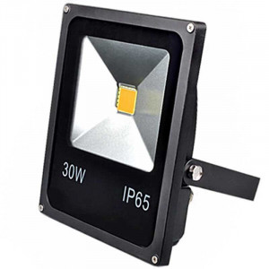Projecteur Thin LED Mode Noir 30 watts