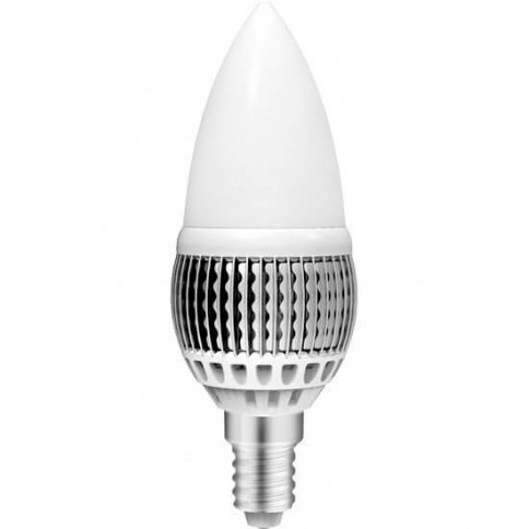 Ampoule flamme E14 Efficiency-LED 3.5 Watts translucide