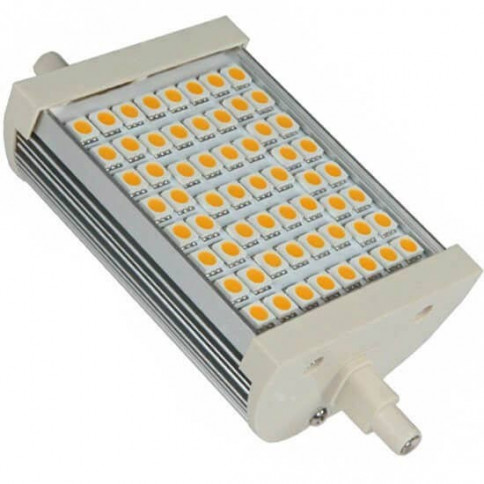 Ampoule R7s 10 watts dimmable 60 LED SMD 5050 longeur 118mm