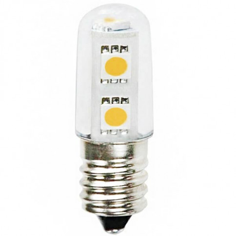 Ampoule 24 volts format T15 Type FRIGO 7 LED SMD 5050 E14