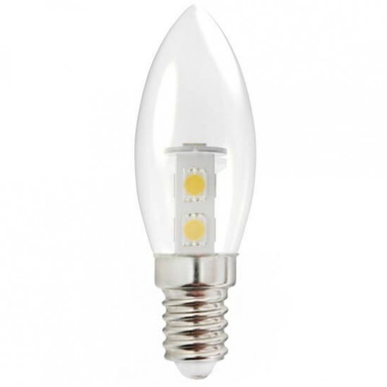 Ampoule mini flamme E14 SMD 5050 7 LED 230 volts