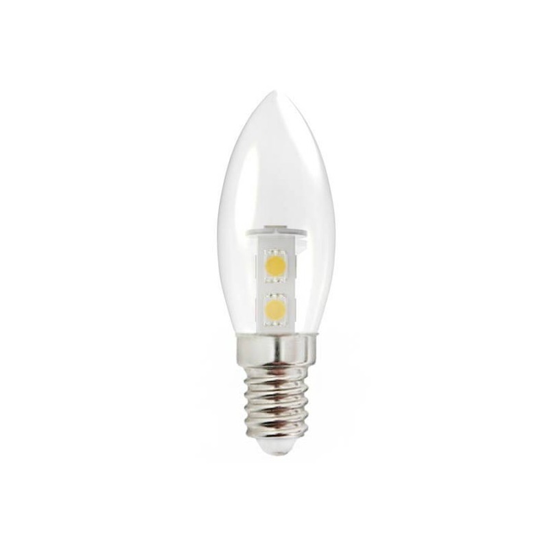 Ampoule mini flamme E14 SMD 5050 7 LED 230 volts