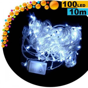White LED decorative light - 10 metres