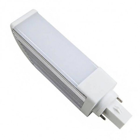 Ampoule G24 à broches 9 watts - 44 LED Epistar type SMD 2835 - éclairage sur 180 degré