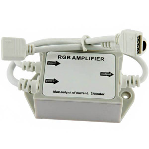 RGB signal amplifier for LED ribbons - 6 amps