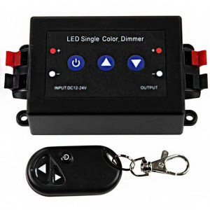 LED dimmer with 3-button RF remote control