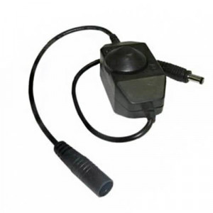 LED dimmer with rotary knobs and jack connector