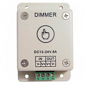 LED dimmer with touch button