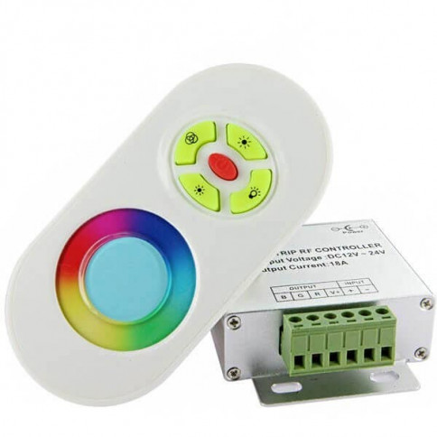 Contrôleur RGB Télécommande tactile RF 